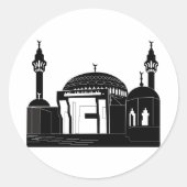 Moschee Stickers (Vorderseite)