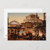 Moschee und Straße, Scutari, Konstantinopel, Türke Postkarte (Vorne/Hinten)