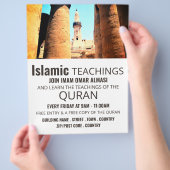 Moschee von Abu'l Haggag, islamische Lehrerin Flyer (Hand)