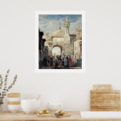 Moschee von Al Azhar in Kairo Poster (Küche)
