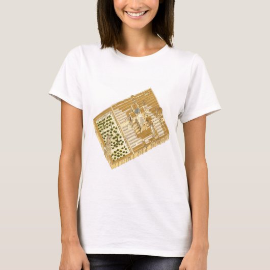 Moschee von Cordoba Spanien. Luftaufnahme T-Shirt (Vorderseite)