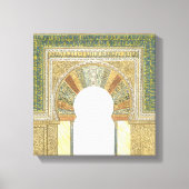 Moschee von Cordoba Spanien. Mihrab Leinwanddruck (Vorderseite)