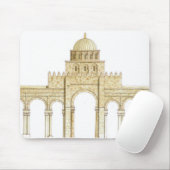 Moschee von Uqba. Kairouan Tunesien. Hauptfaçade Mousepad (Mit Mouse)