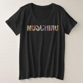 MOSCHINO JERSEY T - SHIRT MIT MULTICOLOR LOGO (Design vorne)