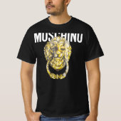 MOSCHINO LION HEAD HANDLE JERSEY T - SHIRT (Vorderseite)