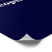 Moschmore Poster mit Gettysburg-Adresse (Ecke)