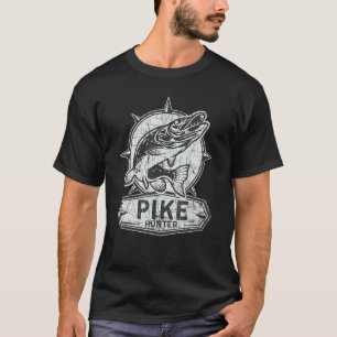 Moschus macht mich glücklich Fischen Angler Muskie T-Shirt