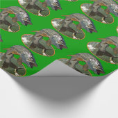 Moschusartig Geschenkpapier (Ecke)
