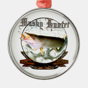 Moschusartiger Jäger 1 Silbernes Ornament