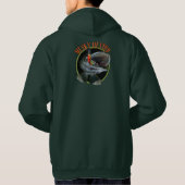 Moschusartiger Jäger 7 Hoodie (Rückseite)