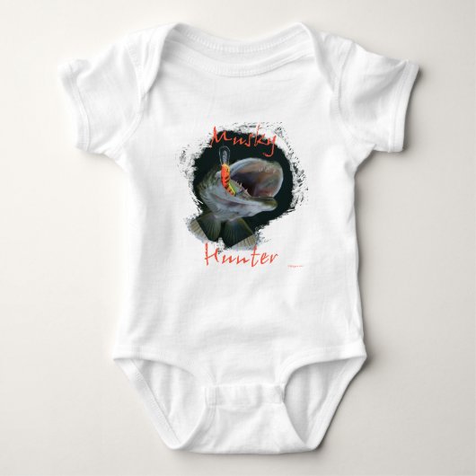 Moschusartiger Jäger Baby Strampler (Vorderseite)