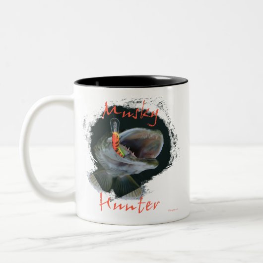 Moschusartiger Jäger Zweifarbige Tasse (Links)