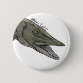 Moschusbarsch-Stecker Button (Vorderseite)