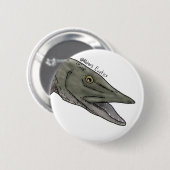 Moschusbarsch-Stecker Button (Vorne & Hinten)