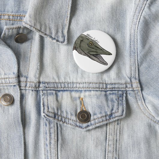 Moschusbarsch-Stecker Button (Beispiel)