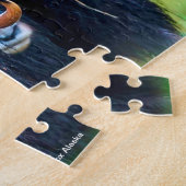 Moschusochse Alaska Puzzle (Seite)