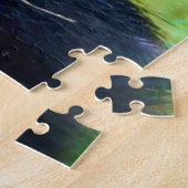 Moschusochse Alaska. Puzzle (Seite)
