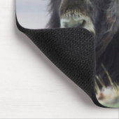 Moschusochse mit Kalb Mousepad (Ecke)
