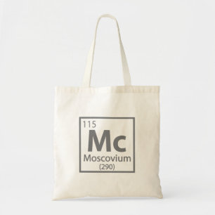 Moscovium - Russische wissenschaftliche Periodisch Tragetasche