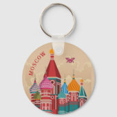 MOSCOW, Drone Keychain Schlüsselanhänger (Vorderseite)