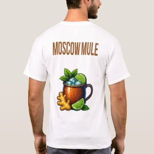 Moscow Mule T-Shirt – Classic Copper Mug Cocktail