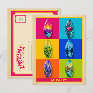 Moscow Postkarte Idaho Gems Vintage Pop Art