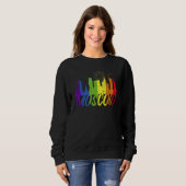 Moscow Pride Skyline  Pride Parade Moscow Sweatshirt (Vorne ganz)