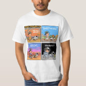 Mose Goes Walkies Color T-Shirt (Vorderseite)