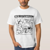 Mose Goes Walkies T-Shirt (Vorderseite)