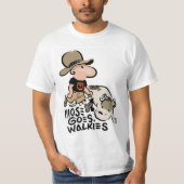 Mose Goes Walkies Tee Shirt (Vorderseite)