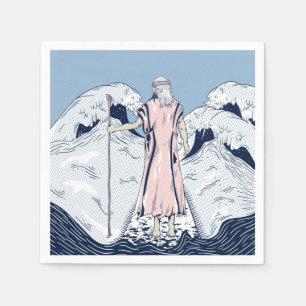 Mose und das Meer Serviette