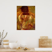 Mose und die 10 Gebote Poster (Küche)