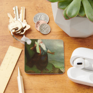 Mose und die zehn Gebote, Vintage Religion Schlüsselanhänger