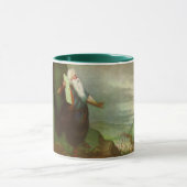 Mose und die zehn Gebote, Vintage Religion Tasse (Zentrum)