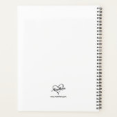 Mosel River Germany Vintage Travel Art Planer (Rückseite)