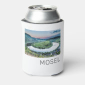 Moselle Calmont Loop Bremm Sunset River Souvenir Dosenkühler (Kanne Rückseite)