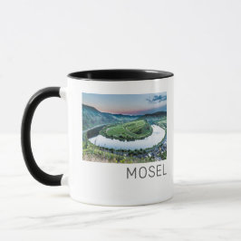 Moselle Calmont Loop Bremm Sunset River Souvenir Tasse