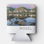 Moselle Ediger Eller Sunset River Cochem Souvenir Dosenkühler (Rückseite)