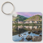 Moselle Ediger Eller Sunset River Cochem Souvenir Schlüsselanhänger (Vorderseite)