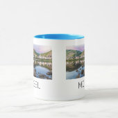 Moselle Ediger Eller Sunset River Cochem Souvenir Tasse (Zentrum)