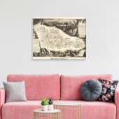 Moselle Leinwanddruck (Insitu (Wohnzimmer))