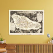 Moselle Leinwanddruck (Insitu (Wohnzimmer))