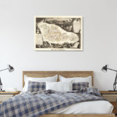 Moselle Leinwanddruck (Insitu (Schlafzimmer))