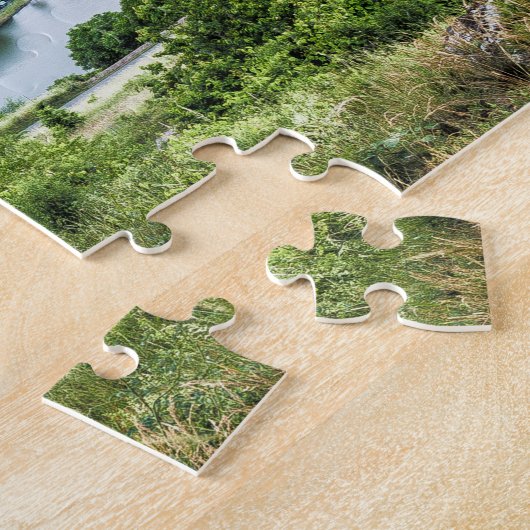 Moselle Loop Sunset Kroev Panorama Deutschland Puzzle (Seite)