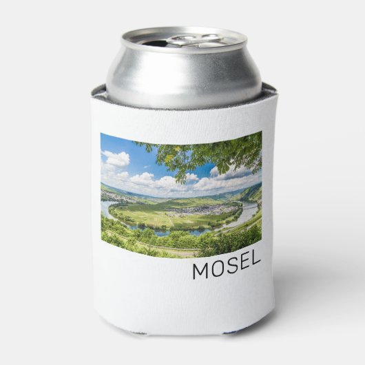 Moselle Loop Trittenheim Panorama Deutschland Souv Dosenkühler (Kanne Vorderseite)