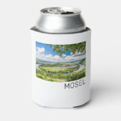 Moselle Loop Trittenheim Panorama Deutschland Souv Dosenkühler (Kanne Rückseite)