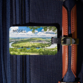 Moselle Loop Trittenheim Panorama Deutschland Souv Gepäckanhänger