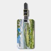 Moselle Loop Trittenheim Panorama Deutschland Souv Gepäckanhänger (Vorderseite vertikal)