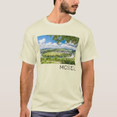 Moselle Loop Trittenheim Panorama Deutschland Souv T-Shirt (Vorderseite)