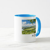 Moselle Loop Trittenheim Panorama Deutschland Souv Tasse (VorderseiteRechts)